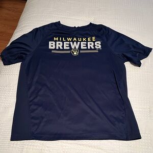 Majestic Dark Blue Athletic Shirt